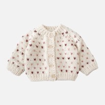 Sawyer Cardigan Mauve 3-12m