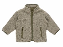 Shearling Jacket Olive 18-24m