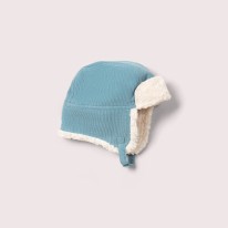 Sherpa Hat Pale Blue 0-6m