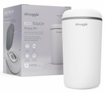 Shnuggle Diaper Pail White / Grey