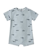 Shorty Swimsuit Sharks 6-12m