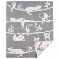 Star Brushed Blanket Mustard