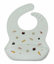 Silicone Bib Sushi