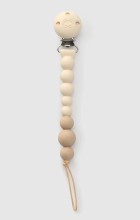 Silicone Pacifier Clip OneC Coconut Milk