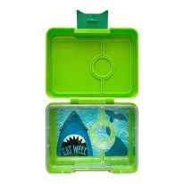 Snack Size Green Shark Bento Lunch Box