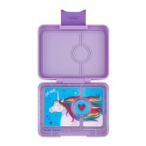 Snack Size Lavande Purple Unicorn Bento Lunch Box