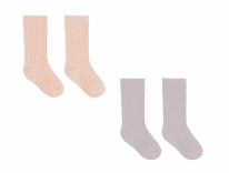 Sock Set Melon/Lavender 0-6m