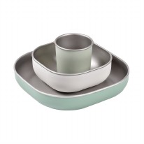 Stainless Steel Meal Set Sage Green
