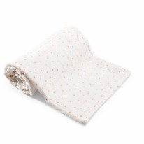 Stokke Blanket Organic Muslin Coral Bee