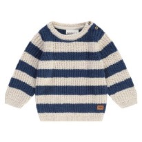 Striped Sweater Royal Blue