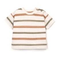 Striped Tee Earth 9-12m