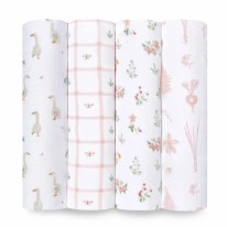 Swaddles Country Floral 4pk