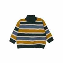 Sweater Green Lines 6-12m