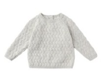 Sweater Heather Blue 3-6m