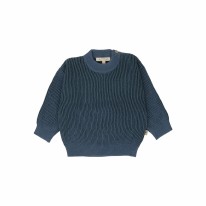 Sweater Two-Tone Blue 3-6m