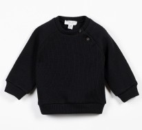 Sweatshirt Black 3-6m