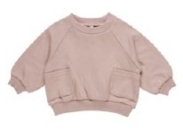Sweatshirt Mauve 6-12m