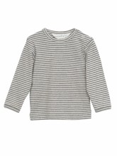 Tee Taupe Stripe 12-18m