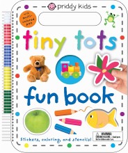 Tiny Tots Fun Book : Stickers, Coloring, and Stencils!