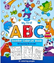 Toddler Color-in' ABC Animals