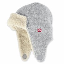 Trapper Hat Fleece HGrey 3-6