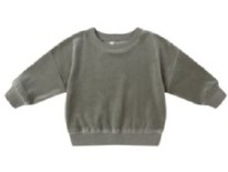 Velour Sweatshirt Forest 12-18