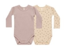 Waffle Onesie Blossom 0-3m