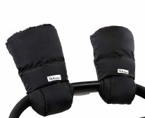 Warmmuffs Black Plush