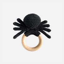 Wood Teether Spider
