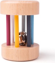 Wooden Roll Rattle