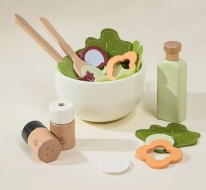 Wooden Salad Playset