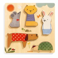 Wooden Puzzle- Woody Pets