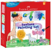 Young Artist Texture Painting
