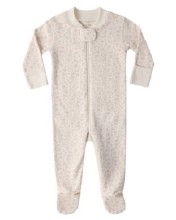 Zip Footie Ditsy 3-6m