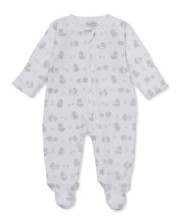 Zip Footie Hedgehogs 3-6m