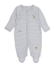 Zip Footie Stripe Jungle 0-3m