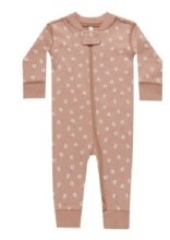 Zip Sleeper Rose Ditsy 12-18m