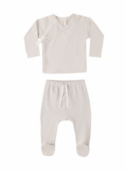 Top &amp; Pant Set Oat 3-6m