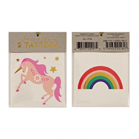 Tattoos Small Unicorn Rainbow