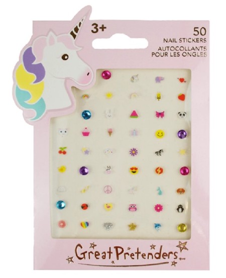 Unicorn Nail Stickers 50pc