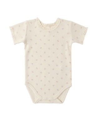 Waffle Onesie Ditsy 0-3m