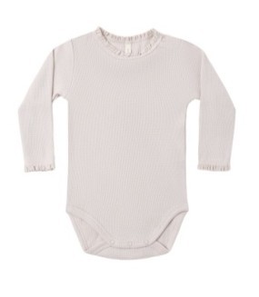 Waffle Onesie Lilac Mist 0-3m