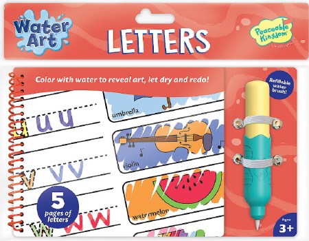 Water Art Book- Letters