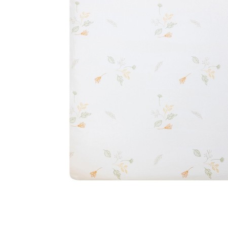 Willow Crib Sheet Dainty Leaf