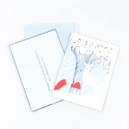 Winter Wonderland Concertina Card