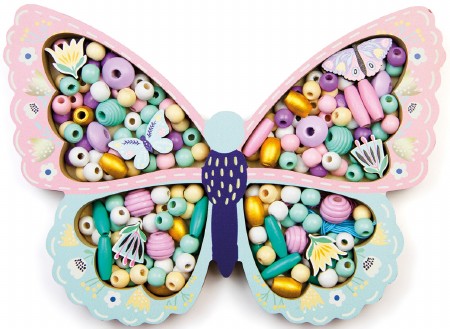 Wooden Beads- Butterfly