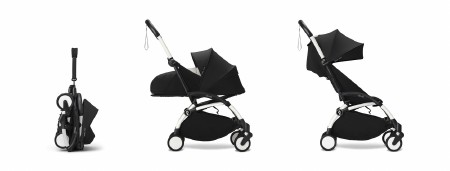 YOYO3 Stroller 0+/6+ WH BLK