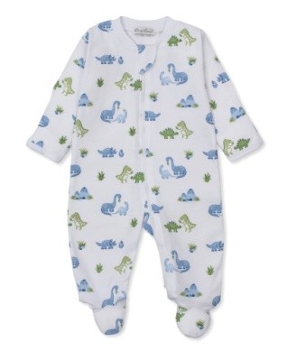 Zip Footie Dino Delight nb