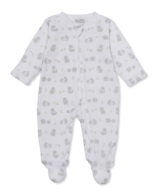 Zip Footie Hedgehogs nb