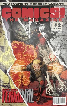 Comics! The Magazine #2 Adams Terminal Secret Var